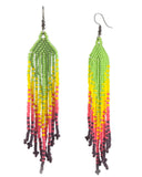 Huichol Statement Earrings