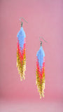 Huichol Statement Earrings