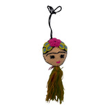 Frida Pom Pom Ornament