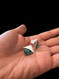 Blown Glass Square Studs
