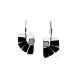 LAMA Glass Earrings - Navy