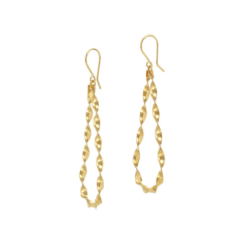 Twisted Ovals Earrings