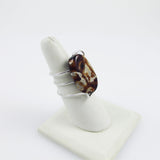 Jasper Curly Ring