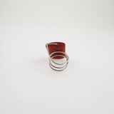 Carnelian Curly Ring