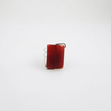 Carnelian Curly Ring