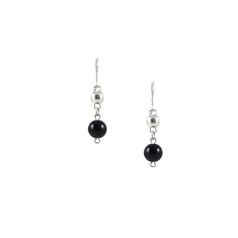 Bolitas Earrings - Onyx