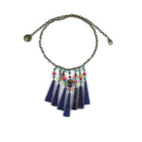 Cascada Triangles Necklace - Mint