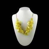 Fish Scales Necklace - Yellow