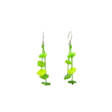 Zen Glass Earrings - White