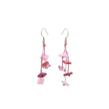 Zen Glass Earrings - Red