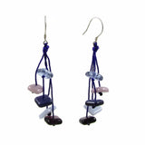 Zen Glass Earrings - Black