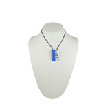 Mitad Glass Pendant - Blue