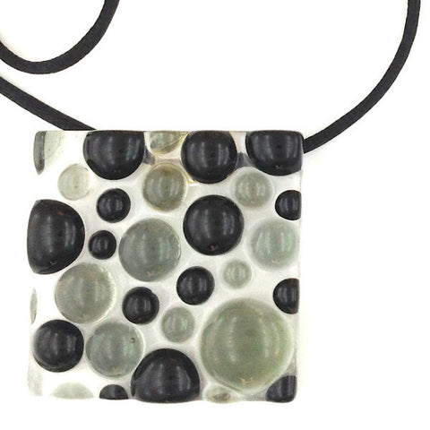 Bubbles Pendant - Black