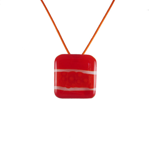 "Murano" Glass Pendant - Orange