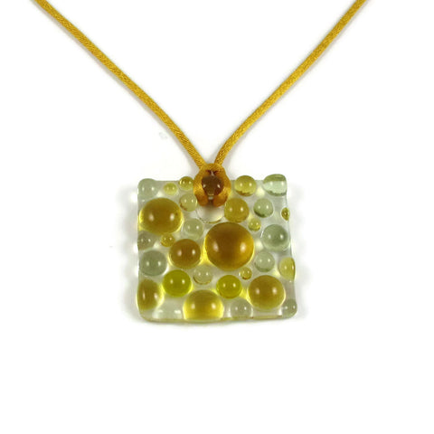 Bubbles Pendant - Yellow