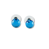 Glass Ball Studs - Black