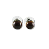 Glass Ball Studs - Black