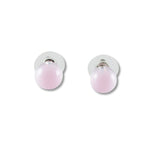 Glass Ball Studs - Baby Blue