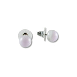 Glass Ball Studs - Lilac