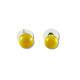 Glass Ball Studs - Red