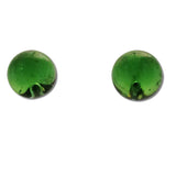 Glass Ball Studs - Black