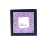 Pink Mosaic Beveled Mirror