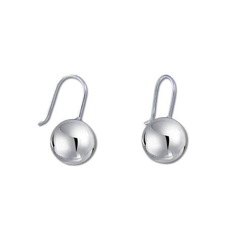 Drop Ball Earrings - 14mm