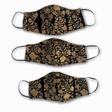 Deluxe Hand Embroidered Face Mask - Floral