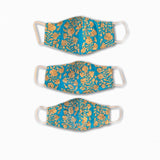 Deluxe Hand Embroidered Face Mask - Floral