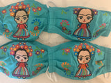 Reusable Embroidered FaceMasks - Frida