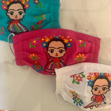 Reusable Embroidered FaceMasks - Frida
