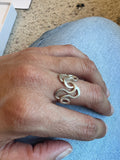 Silver Foam Ring