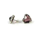 Heart Crystal Studs
