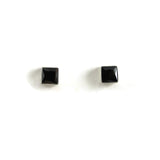Square CZ Studs