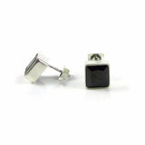 Square Crystal Studs
