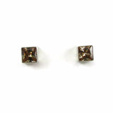 Square CZ Studs