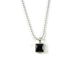 Square Crystal Pendant