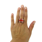 Parallel Ring - Coral