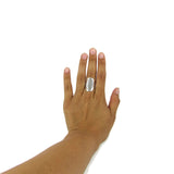 Caracol Silver Ring