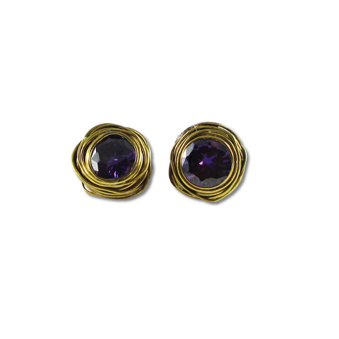 Nest Stud Earrings