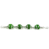 Parallel Bracelet - Green Opaque