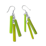 LTRAC Glass Earrings - Green