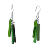 LTRAC Glass Earrings - Black