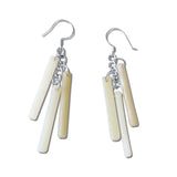 LTRAC Glass Earrings - Navy