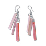 LTRAC Glass Earrings - Pink