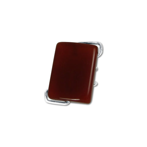 Carnelian Curly Ring