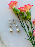 Four Ball Graduated Earrings