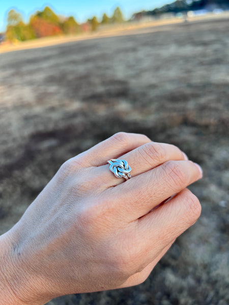 Separate Double Knot Ring – TistiK