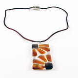 LAMA Glass Pendant - Amber