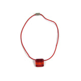 Shades Mini Glass Pendant - Red